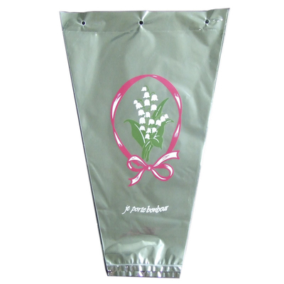 花のパッキングのための印刷されたセロハンの花の袖/BOPP CPP の花のプラスチック カバー