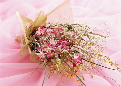 花のパッキング装飾のための美しいオーガンザの花のラッパーの生地/オーガンザ シート